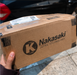 Caixa Nakasaki entregue em mãos